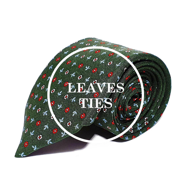 Leaves Silk Ties