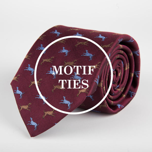 Motif Silk Ties