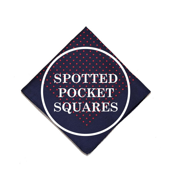 Spot Silk Pocket Squares