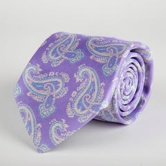 purple designer ties